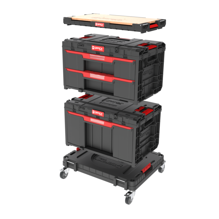 Zestaw skrzyń narzędziowych Qbrick System ONE Workshop Drawers Set 6