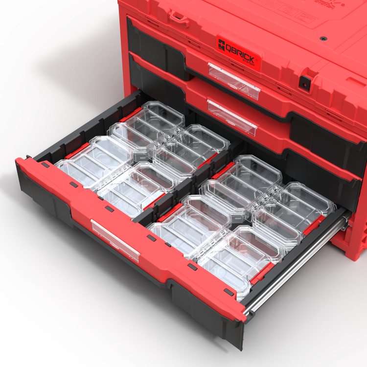 Organizer na narzędzia Qbrick Regular Compact Organizer M Transparent