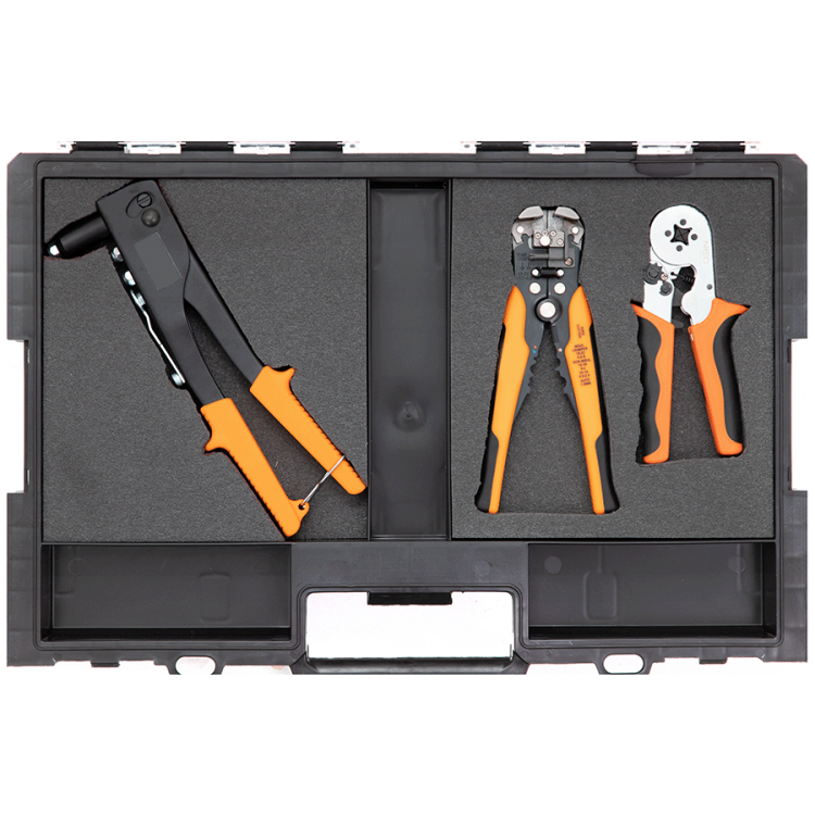 Skrzynka narzędziowa z wkładami piankowymi Qbrick System