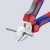 KNIPEX 70 05 160 – precyzyjne cięcie niewielkiego metalowego gwoździa