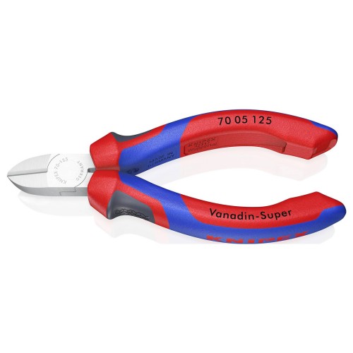 KNIPEX 70 05 125 – kompaktowe szczypce boczne z rękojeściami Comfort