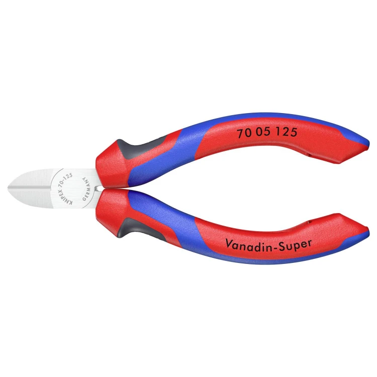 KNIPEX 70 05 125 – małe szczypce boczne do precyzyjnego cięcia drutu