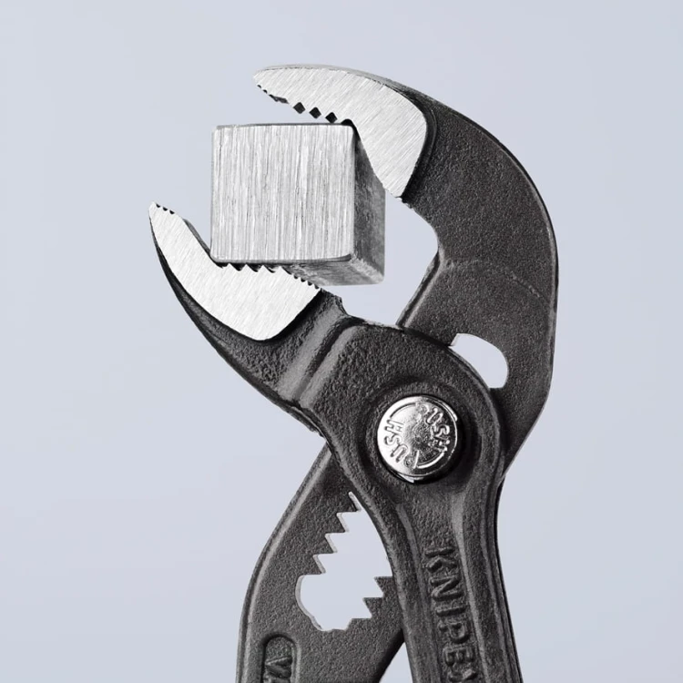 Szczypce nastawne KNIPEX Cobra 87 01 150 do pewnego chwytania i obracania nakrętek oraz złączek