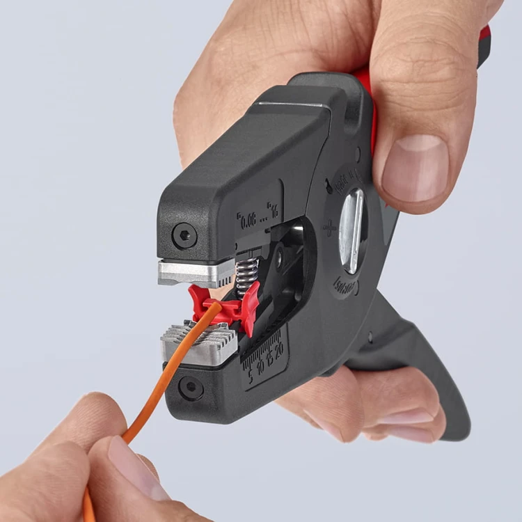 KNIPEX 12 52 195 PreciStrip16 – automatyczne zdejmowanie izolacji z przewodu