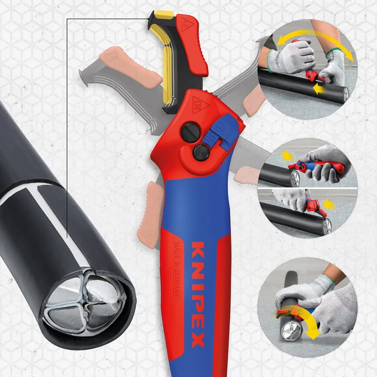 ściąganie-izolacji-knipex-ściągacz-nóż-izolacja