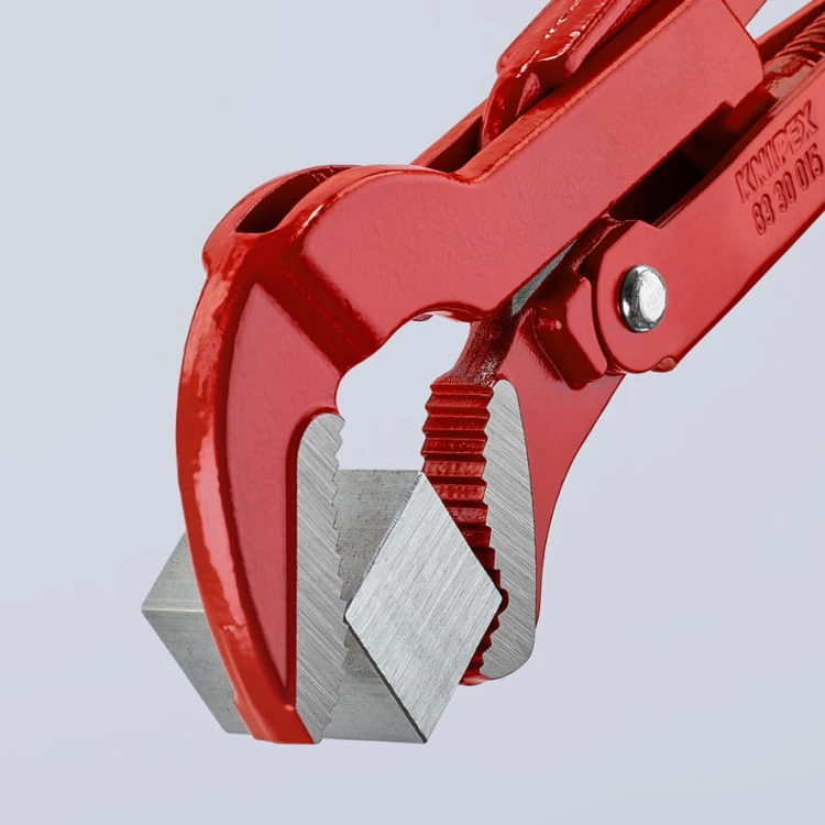 KNIPEX 83 30 015 – szczęki typu S i trzypunktowy chwyt rury