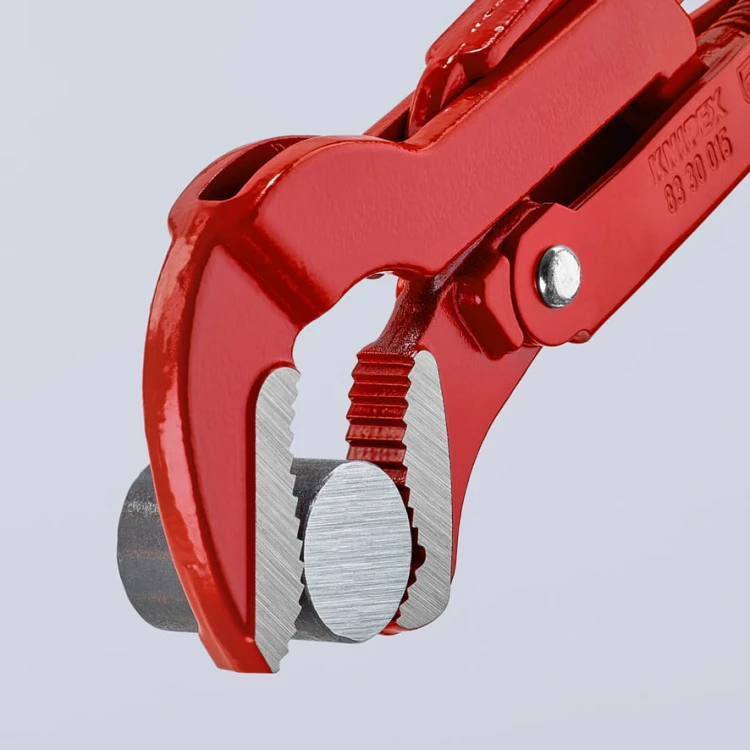 KNIPEX 83 30 015 – ząbkowane szczęki do pewnego chwytu rur
