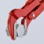 KNIPEX 83 30 015 – konstrukcja szczęk typu S do pracy z rurami