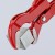 KNIPEX 83 30 010 – konstrukcja szczęk typu S i chwyt 3-punktowy