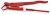 KNIPEX 83 30 005 – klucz do rur ze szczękami typu S i regulacją