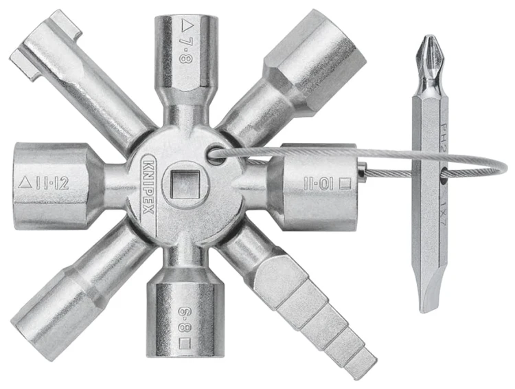 KNIPEX TwinKey 00 11 01 – 10 profili do 6 systemów zamykania