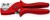 KNIPEX 90 25 185 – obcinak do rur kompozytowych i z tworzywa Ø12–25 mm