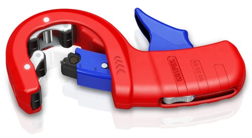 KNIPEX DP50 90 23 01 BK profesjonalny obcinak do rur kanalizacyjnych z tworzywa sztucznego