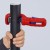 Ergonomiczny obcinak KNIPEX DP50 90 23 01 BK zapewniający wygodną pracę podczas montażu instalacji
