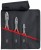 KNIPEX 00 19 61 V01 TwinGrip – zestaw szczypiec 150, 200 i 250 mm w zwijanym etui