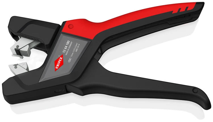 KNIPEX 12 64 180 – szczypce do zdejmowania izolacji z płaskich kabli