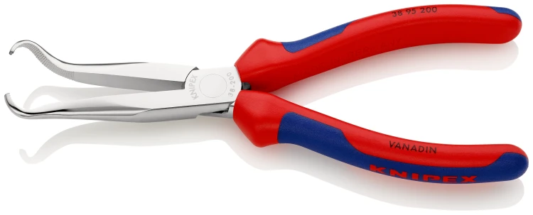 KNIPEX 38 95 200 – długie szczypce chwytające 45° do elementów okrągłych