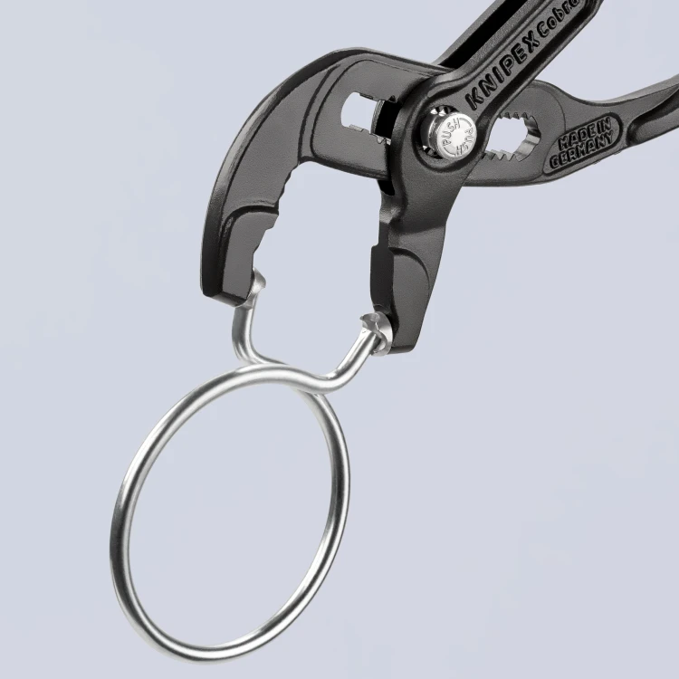 KNIPEX 85 51 180 A – uniwersalne szczęki do opasek z taśmy sprężynowej