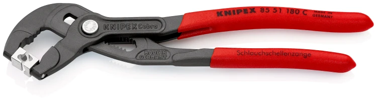 KNIPEX 85 51 180 C – szczypce do otwierania i zamykania opasek Click