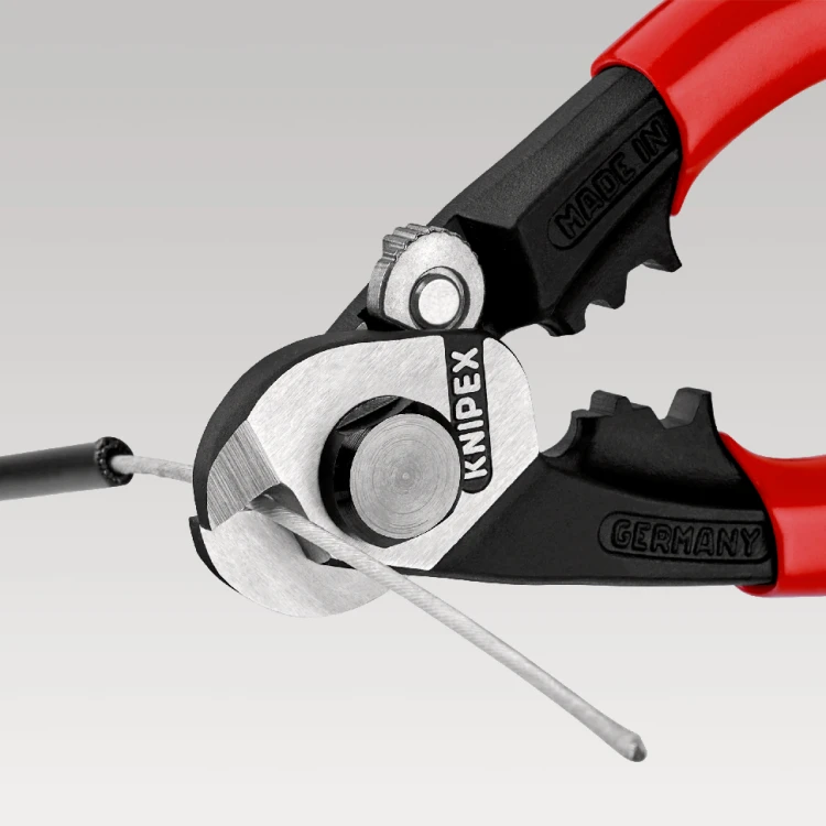 Oryginalne nożyce do lin stalowych marki KNIPEX