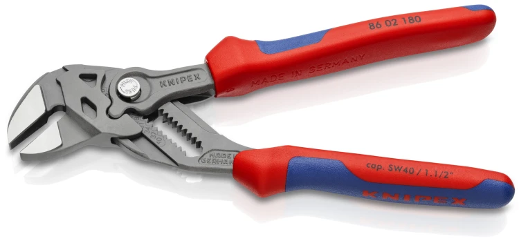 KNIPEX 86 02 180 szczypce-klucz 180 mm z rękojeściami Comfort