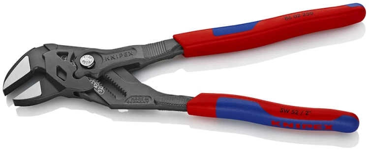KNIPEX 86 02 250 szczypce-klucz 250 mm z gładkimi szczękami