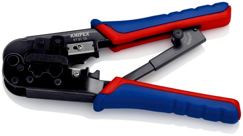 KNIPEX 97 51 10 profesjonalna zaciskarka do wtyków RJ45 RJ11 RJ12