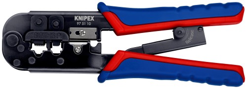 KNIPEX 97 51 10 profesjonalna zaciskarka RJ45 RJ11 RJ12