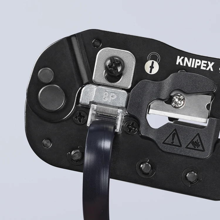Zaciskarka KNIPEX do złączy Ethernet RJ45