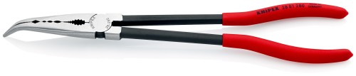 KNIPEX 28 81 280 – szczypce płaskie montażowe 45° 280 mm