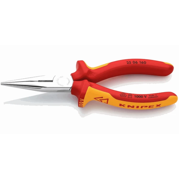 1 KNIPEX 25 06 160 – szczypce tnące półokrągłe (radiowe) VDE 160 mm (id: 4589)