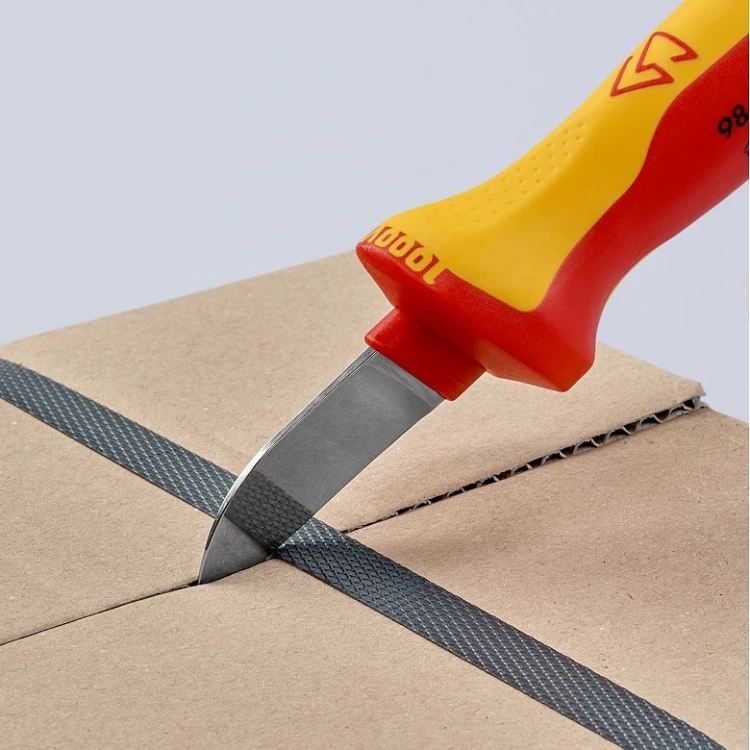 3 KNIPEX 98 52 – nóż do kabli VDE 190 mm, ostrze 50 mm (id: 4456)