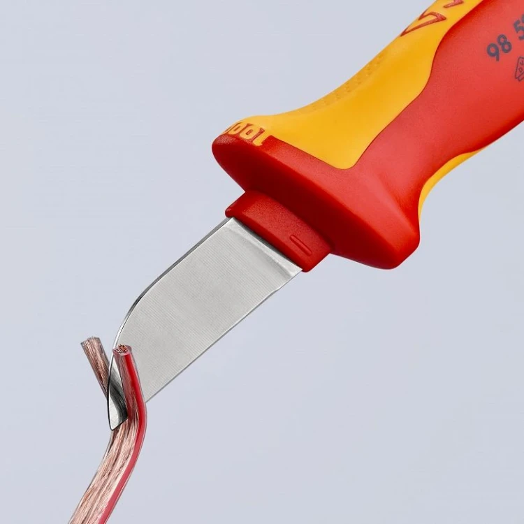 5 KNIPEX 98 52 – nóż do kabli VDE 190 mm, ostrze 50 mm (id: 4456)