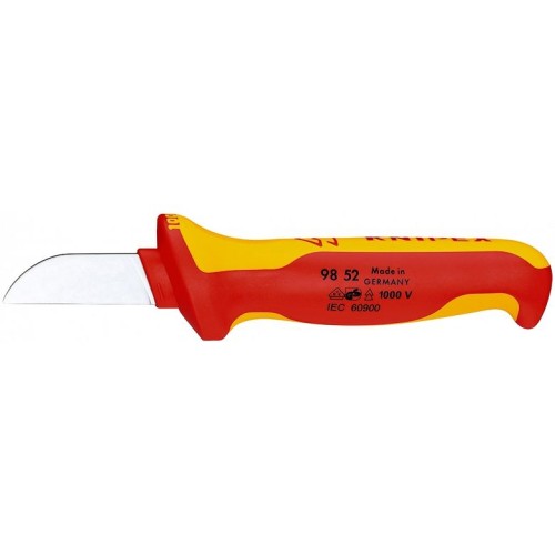 6 KNIPEX 98 52 – nóż do kabli VDE 190 mm, ostrze 50 mm (id: 4456)
