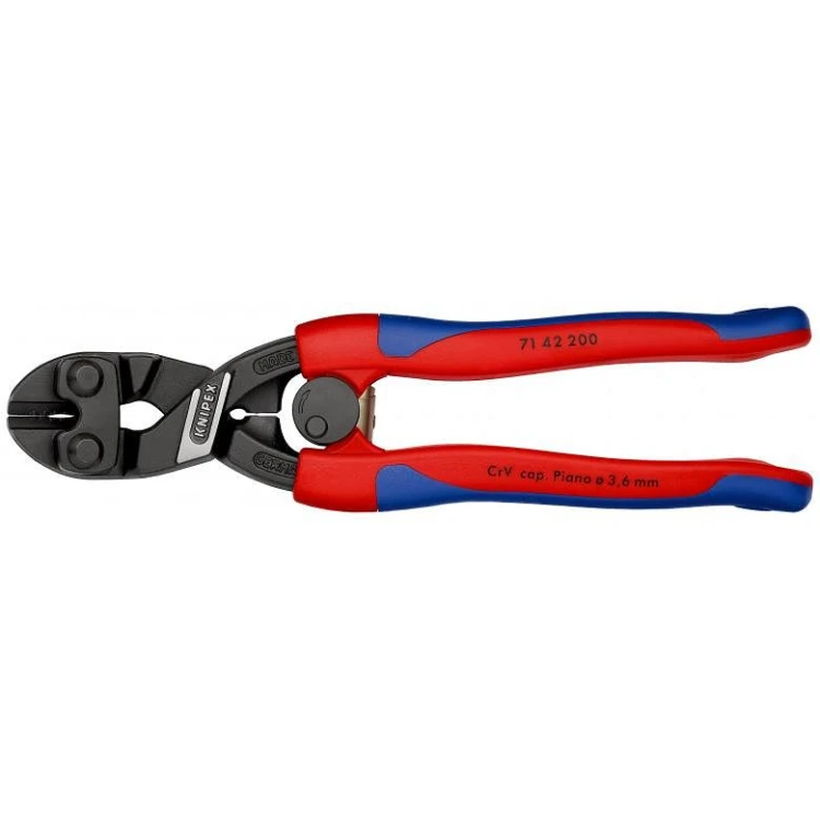 3 Kompaktowe szczypce tnące przegubowe 200 mm KNIPEX CoBolt 71 42 200 (id: 4583)