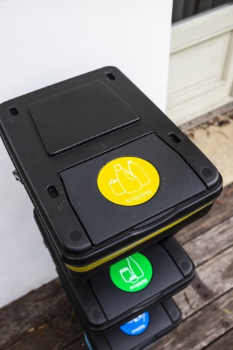 Kosze do segregacji odpadów 3 x 25L Ecosorter (id: 177)