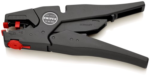 KNIPEX 12 40 200 EvoStrip – samonastawne szczypce do ściągania izolacji 0,03–10 mm²