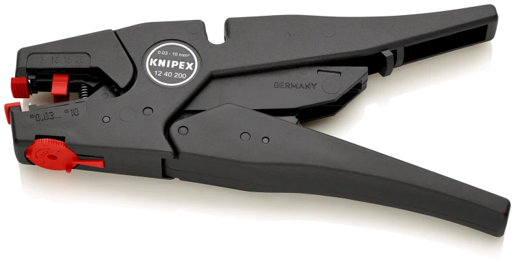 KNIPEX 12 40 200 EvoStrip – samonastawne szczypce do ściągania izolacji 0,03–10 mm²