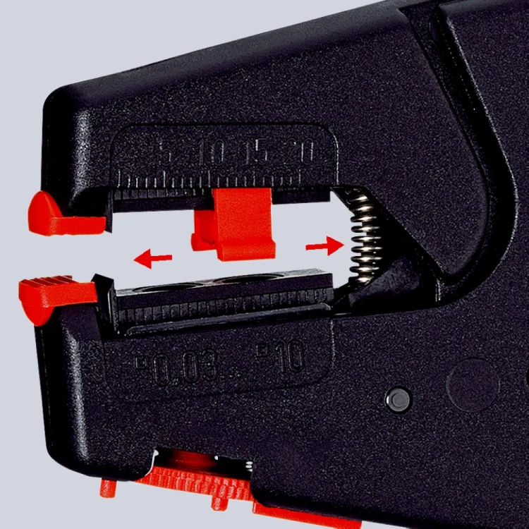 KNIPEX 12 40 200 EvoStrip – regulowany ogranicznik długości zdejmowanej izolacji