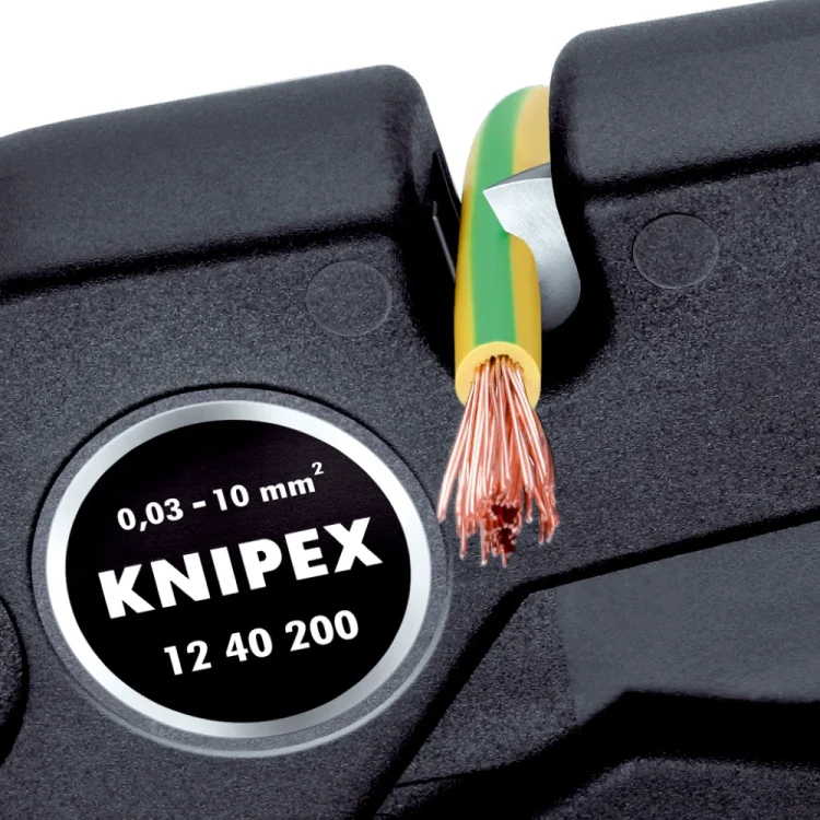 KNIPEX EvoStrip – precyzyjna regulacja głębokości nacięcia izolacji