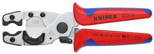 KNIPEX 90 25 20 Rohrschneider – obcinak do rur kompozytowych i ochronnych Ø18–35 mm