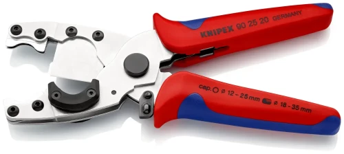 KNIPEX 90 25 20 – profesjonalny obcinak do rur z dwiema strefami cięcia