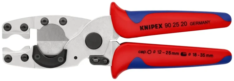 KNIPEX Rohrschneider 90 25 20 – nożyce do rur kompozytowych i karbowanych peszli