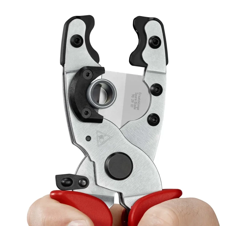 KNIPEX 90 25 20 – dwie strefy cięcia do rur kompozytowych i ochronnych