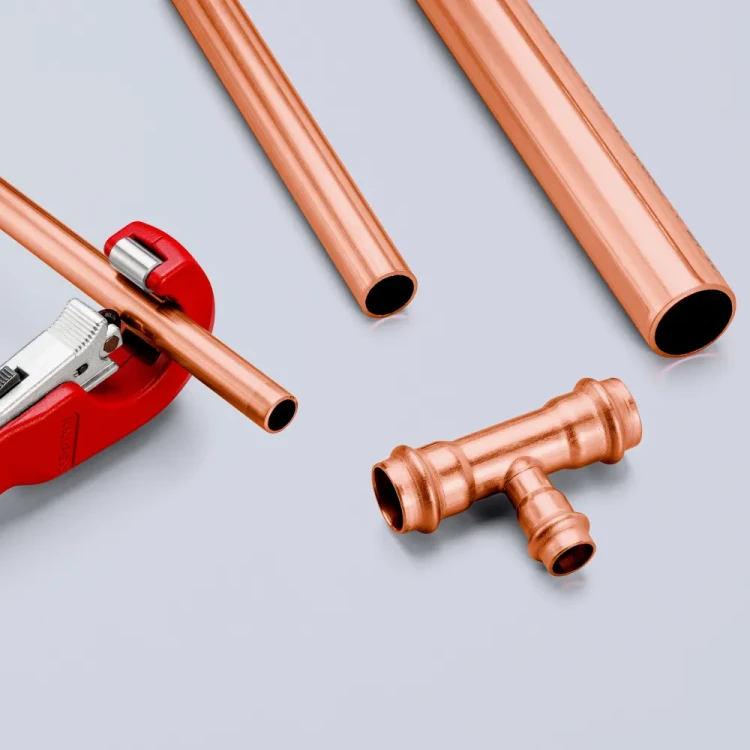 KNIPEX 90 31 02 BK TubiX – profesjonalny obcinak do instalacji miedzianych