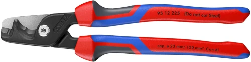 KNIPEX 95 12 225 StepCut XL – nożyce do kabli Cu/Al 225 mm