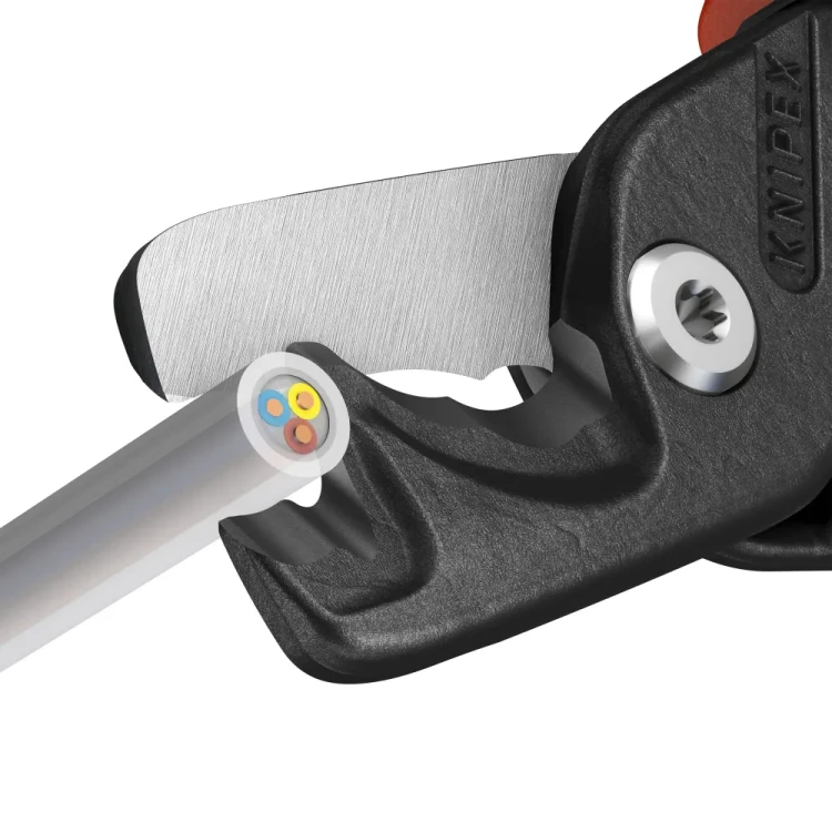 KNIPEX 95 12 225 StepCut XL – przednia strefa do precyzyjnego nacinania kabli