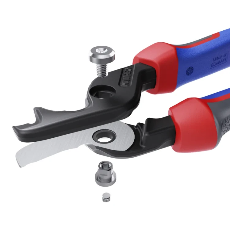 KNIPEX 95 12 225 StepCut XL – rękojeść Comfort z interfejsem KNIPEXtend