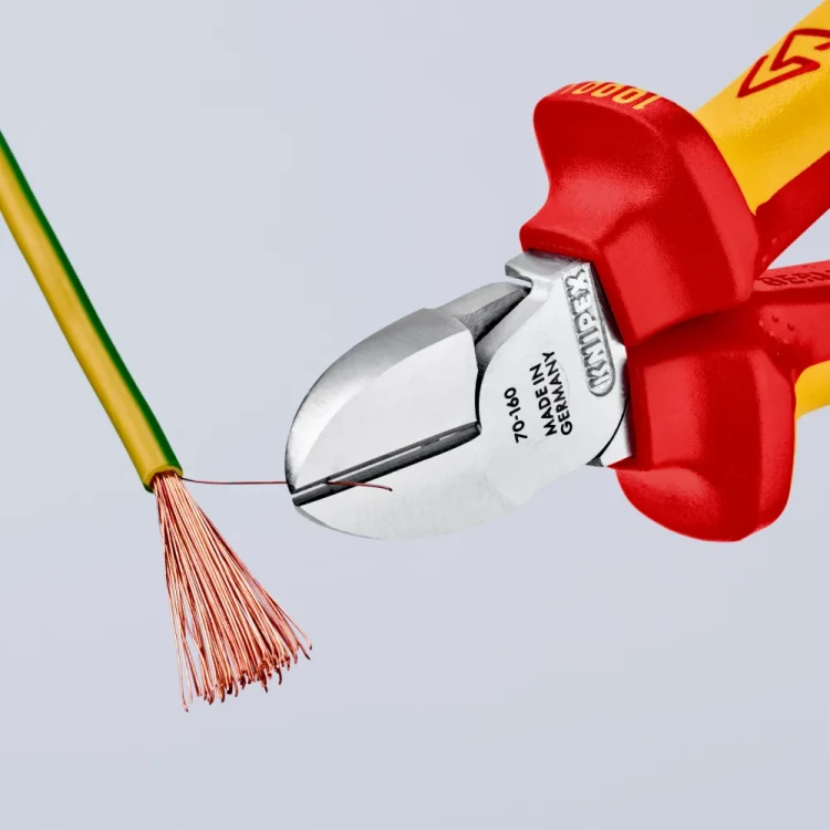 KNIPEX 70 06 160 – precyzyjne cięcie przewodu wielodrutowego