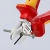 KNIPEX 70 06 140 – precyzyjne szczypce boczne do cięcia metalowego drutu
